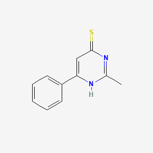 2-methyl-6-phenyl-1H-pyrimidine-4-thione