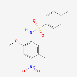 N-(2-methoxy-5-methyl-4-nitrophenyl)-4-methylbenzenesulfonamide