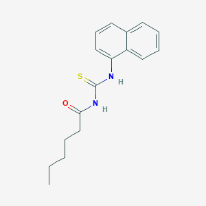 N-hexanoyl-N'-(1-naphthyl)thiourea