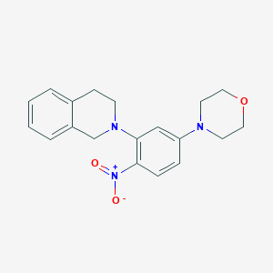 2-[5-(Morpholin-4-yl)-2-nitrophenyl]-1,2,3,4-tetrahydroisoquinoline