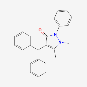 4-benzhydryl-1,5-dimethyl-2-phenylpyrazol-3-one