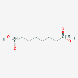 B039928 Octanedioic acid-carboxy-14C CAS No. 115918-63-3