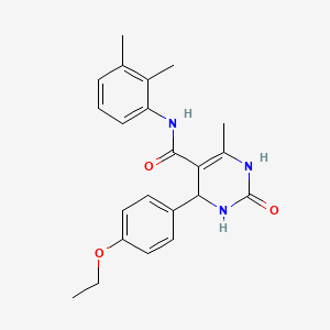 N-(2,3-dimethylphenyl)-4-(4-ethoxyphenyl)-6-methyl-2-oxo-1,2,3,4-tetrahydropyrimidine-5-carboxamide