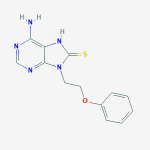 6-amino-9-(2-phenoxyethyl)-9H-purine-8-thiol