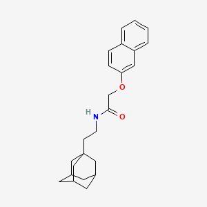 N-[2-(1-adamantyl)ethyl]-2-naphthalen-2-yloxyacetamide