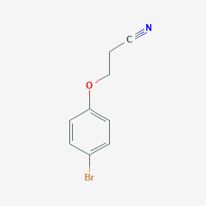molecular formula C9H8BrNO B039930 3-(4-溴苯氧基)丙腈 CAS No. 118449-57-3