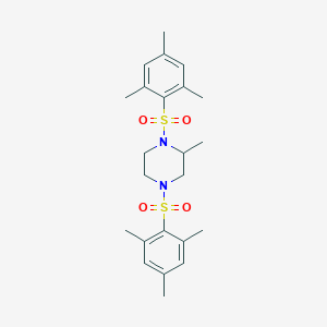 2-Methyl-1,4-bis(2,4,6-trimethylbenzenesulfonyl)piperazine