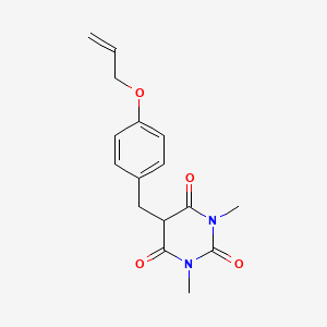 5-[4-(allyloxy)benzyl]-1,3-dimethyl-2,4,6(1H,3H,5H)-pyrimidinetrione