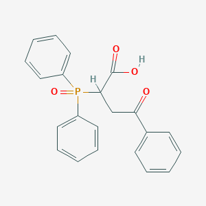 2-(diphenylphosphoryl)-4-oxo-4-phenylbutanoic acid