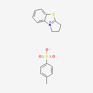 2,3-dihydro-1H-pyrrolo[2,1-b][1,3]benzothiazol-9-ium 4-methylbenzenesulfonate