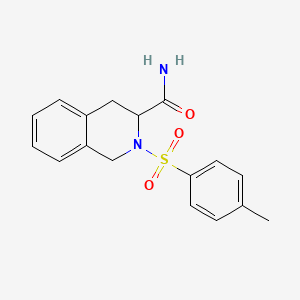 2-(Toluene-4-sulfonyl)-1,2,3,4-tetrahydro-isoquinoline-3-carboxylic acid amide