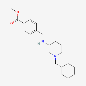 methyl 4-({[1-(cyclohexylmethyl)-3-piperidinyl]amino}methyl)benzoate