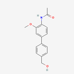 N-[4'-(hydroxymethyl)-3-methoxy-4-biphenylyl]acetamide