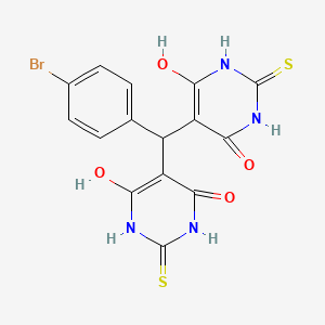 5,5'-[(4-bromophenyl)methylene]bis(2-mercapto-4,6-pyrimidinediol)