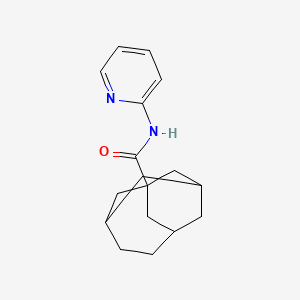 N-pyridin-2-yltricyclo[4.3.1.13,8]undecane-1-carboxamide