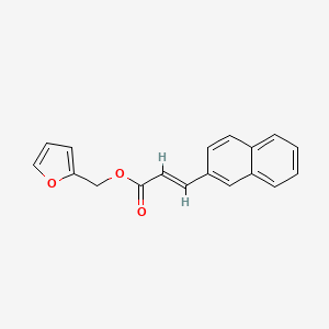 furan-2-ylmethyl (E)-3-naphthalen-2-ylprop-2-enoate