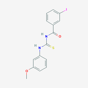3-iodo-N-[(3-methoxyphenyl)carbamothioyl]benzamide