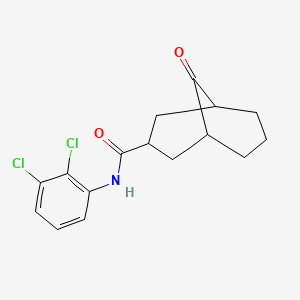 N-(2,3-dichlorophenyl)-9-oxobicyclo[3.3.1]nonane-3-carboxamide