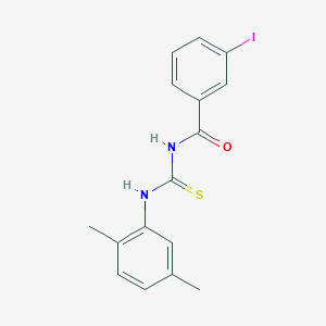N-(2,5-dimethylphenyl)-N'-(3-iodobenzoyl)thiourea