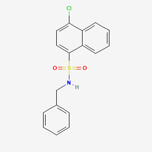 N-benzyl-4-chloronaphthalene-1-sulfonamide