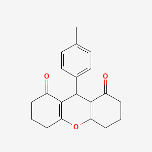 9-(4-methylphenyl)-3,4,5,6,7,9-hexahydro-1H-xanthene-1,8(2H)-dione