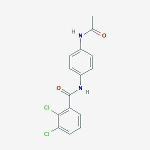 molecular formula C15H12Cl2N2O2 B399546 N-[4-(acetylamino)phenyl]-2,3-dichlorobenzamide 