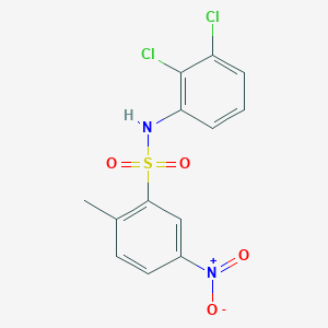 N-(2,3-dichlorophenyl)-2-methyl-5-nitrobenzenesulfonamide