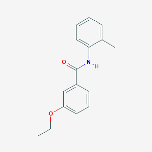 3-ethoxy-N-(2-methylphenyl)benzamide