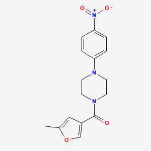 1-(5-methyl-3-furoyl)-4-(4-nitrophenyl)piperazine