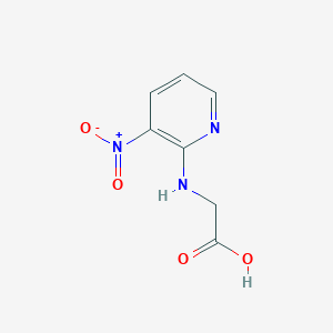 molecular formula C7H7N3O4 B039956 (3-Nitro-pyridin-2-ylamino)-acetic acid CAS No. 118807-77-5