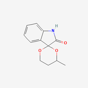 4-methylspiro[1,3-dioxane-2,3'-indol]-2'(1'H)-one