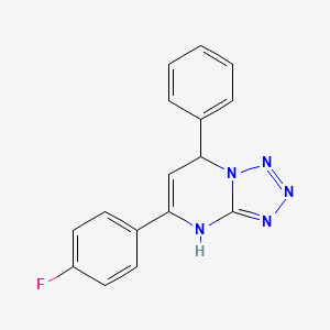 5-(4-fluorophenyl)-7-phenyl-4,7-dihydrotetrazolo[1,5-a]pyrimidine