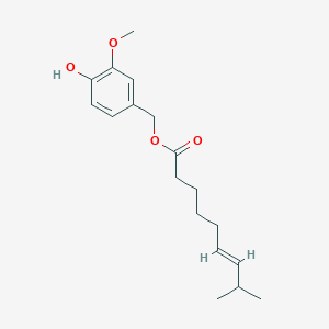 molecular formula C18H26O4 B039960 辣椒素 CAS No. 205687-01-0