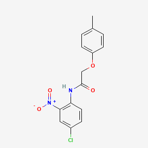 N-(4-chloro-2-nitrophenyl)-2-(4-methylphenoxy)acetamide