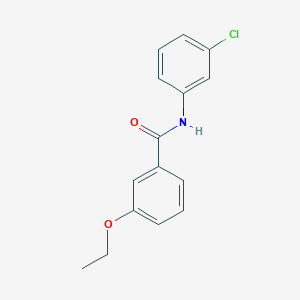 molecular formula C15H14ClNO2 B399619 N-(3-chlorophenyl)-3-ethoxybenzamide 