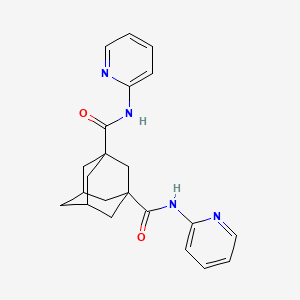 N,N'-di-2-pyridinyl-1,3-adamantanedicarboxamide