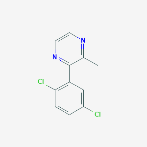 2-(2,5-dichlorophenyl)-3-methylpyrazine