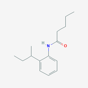 N-(2-sec-butylphenyl)pentanamide