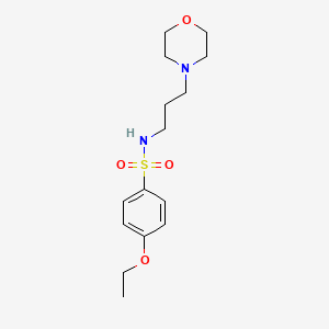 4-ethoxy-N-(3-morpholin-4-ylpropyl)benzenesulfonamide