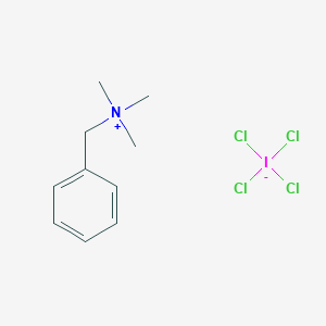 molecular formula C10H16Cl4IN B039969 Benzyltrimethylammonium tetrachloroiodate CAS No. 121309-88-4