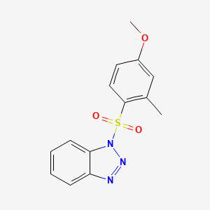 1H-1,2,3-BENZOTRIAZOL-1-YL (4-METHOXY-2-METHYLPHENYL) SULFONE