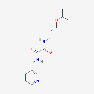 N-(3-Isopropoxy-propyl)-N'-pyridin-3-ylmethyl-oxalamide