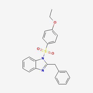 2-benzyl-1-[(4-ethoxyphenyl)sulfonyl]-1H-benzimidazole