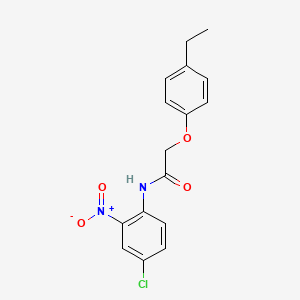 N-(4-chloro-2-nitrophenyl)-2-(4-ethylphenoxy)acetamide