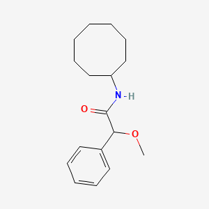 N-cyclooctyl-2-methoxy-2-phenylacetamide