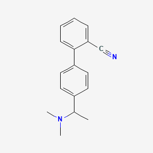 4'-[1-(dimethylamino)ethyl]biphenyl-2-carbonitrile