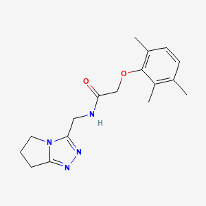 N-(6,7-dihydro-5H-pyrrolo[2,1-c][1,2,4]triazol-3-ylmethyl)-2-(2,3,6-trimethylphenoxy)acetamide