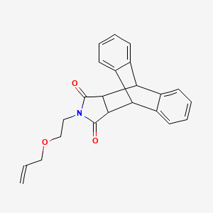 17-(2-prop-2-enoxyethyl)-17-azapentacyclo[6.6.5.02,7.09,14.015,19]nonadeca-2,4,6,9,11,13-hexaene-16,18-dione