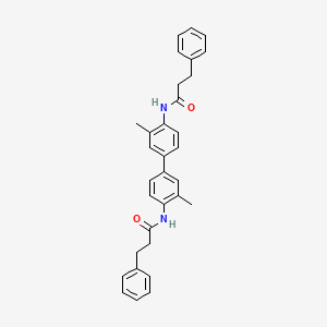 N,N'-(3,3'-dimethyl-4,4'-biphenyldiyl)bis(3-phenylpropanamide)