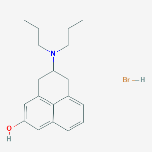 molecular formula C19H26BrNO B039987 Alentemol hydrobromide CAS No. 121514-27-0